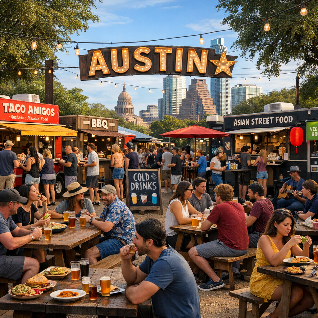 Exploring Austin’s Vibrant Food Truck Scene
