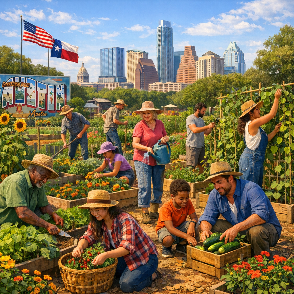 Cultivating Community: The Growth of Austin’s Community Gardens
